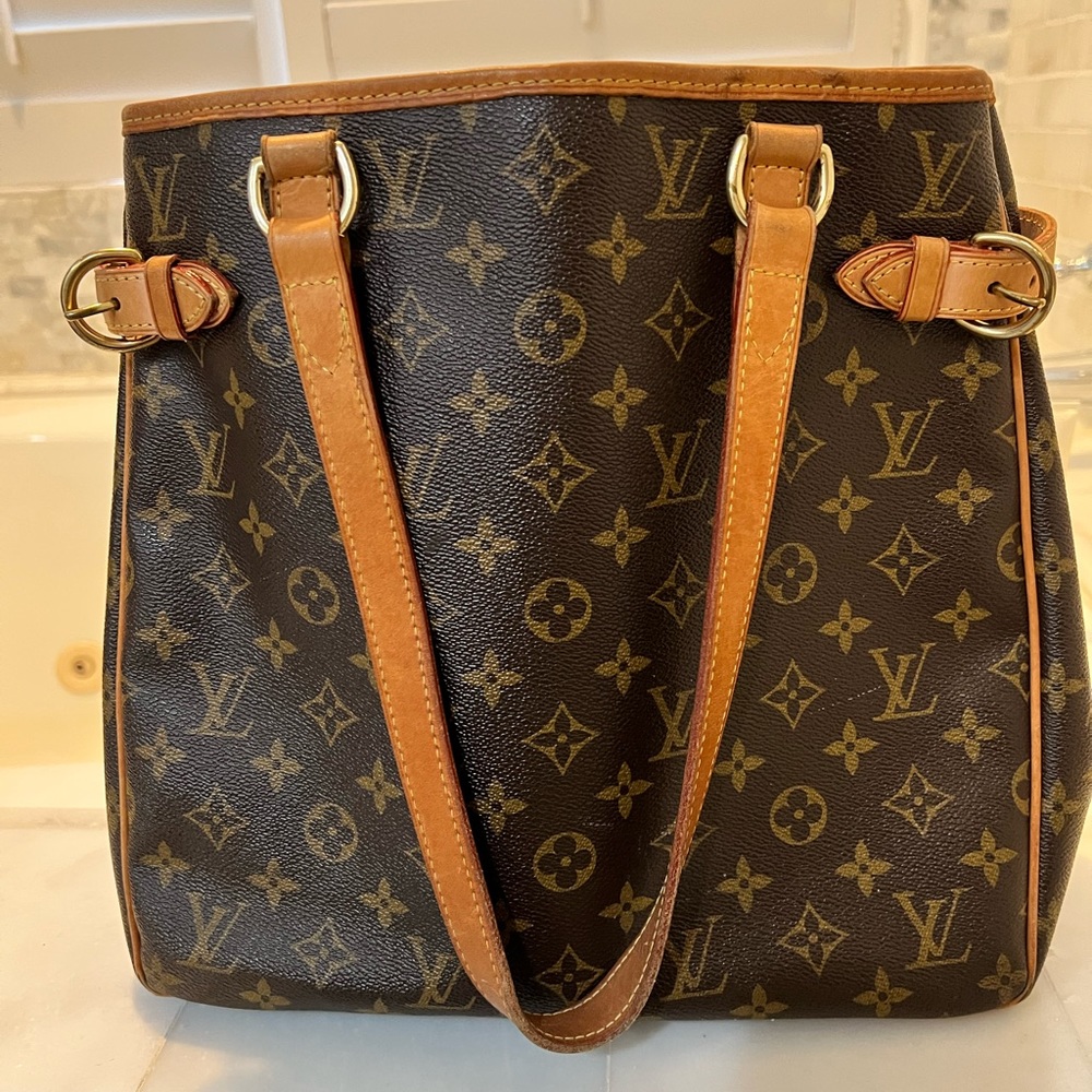 Louis Vuitton Tote 2010 collection Monogram Batignolles Vertical